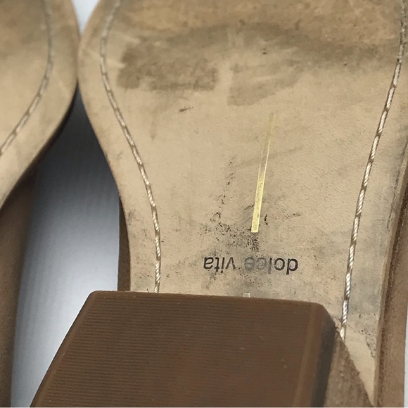 Dolce Vita Zabi ankle boots Tan Suede Size 8.5 - Picture 10 of 13